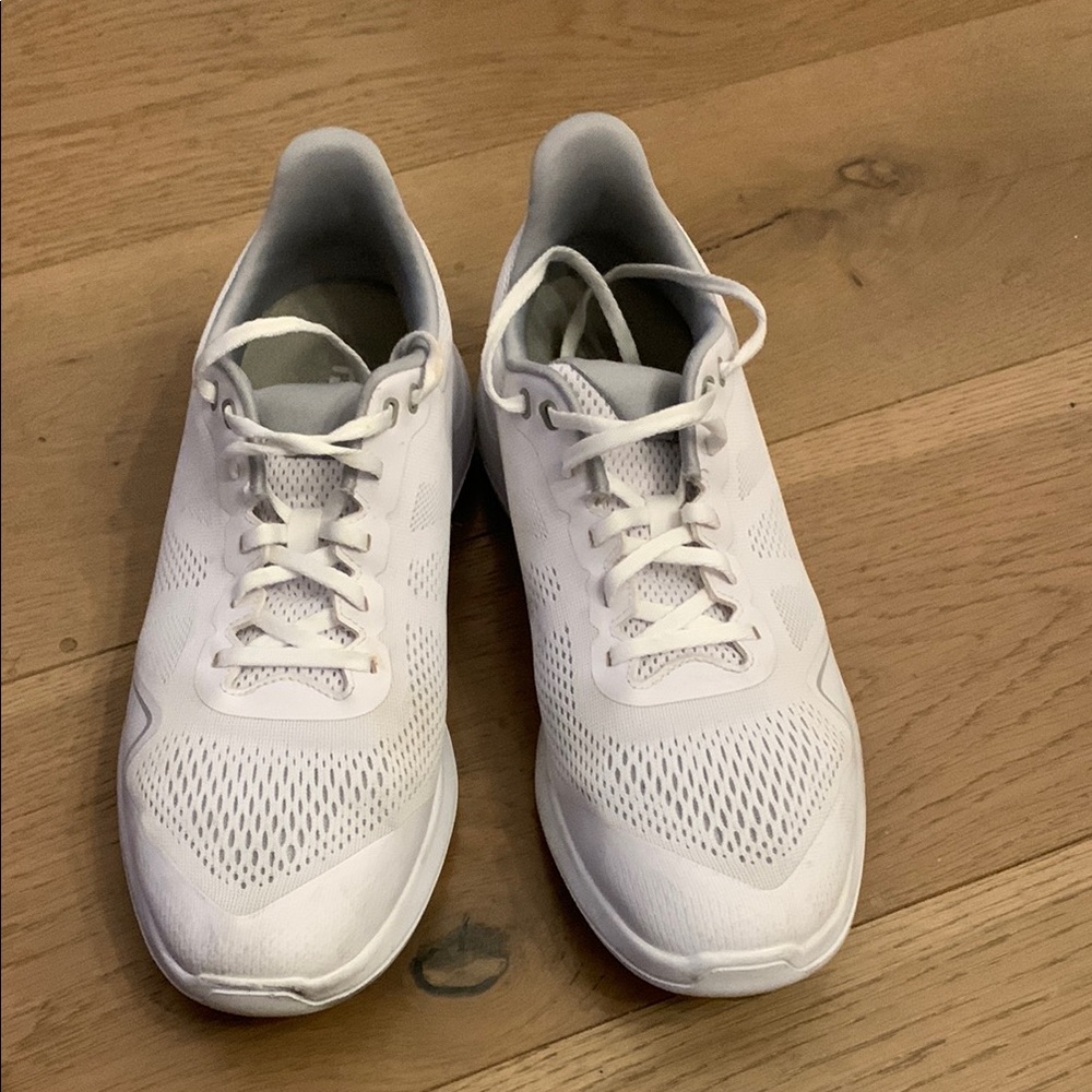 White Athletic Shoes